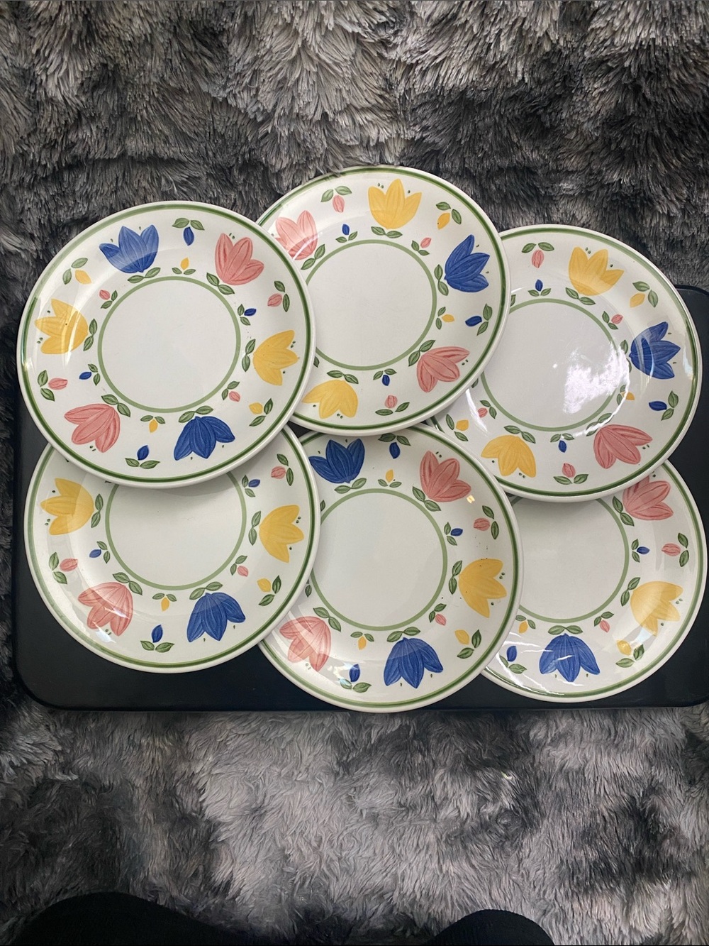 Vintage Johnson Brothers Nicole Dinner Plates